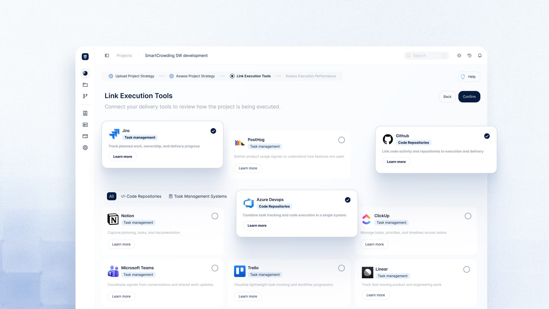 BAS TrustDesk Link Execution Tools dashboard