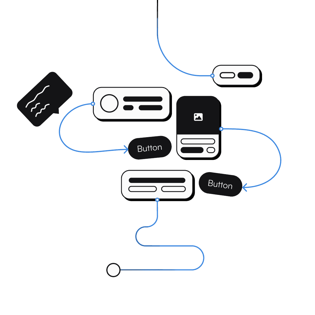 UI components illustration