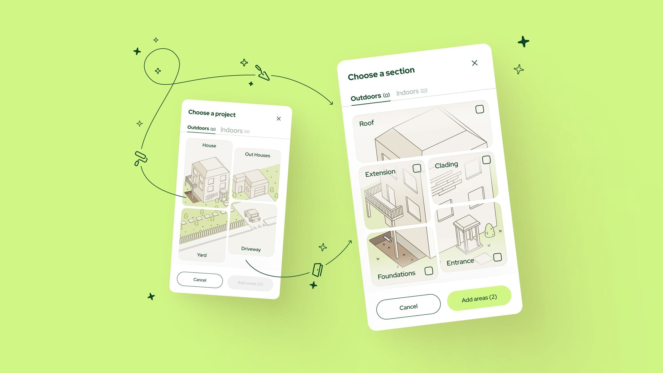 Home Screen UI