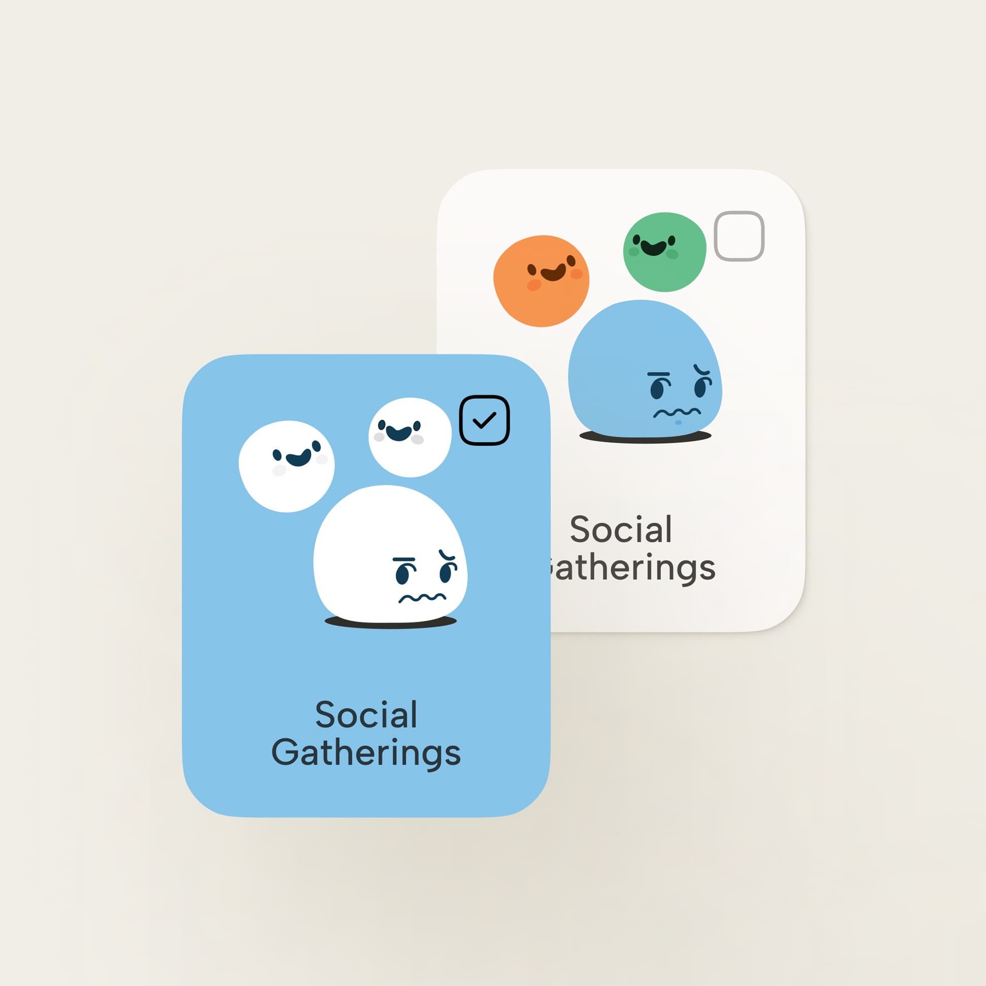 Social Card UI