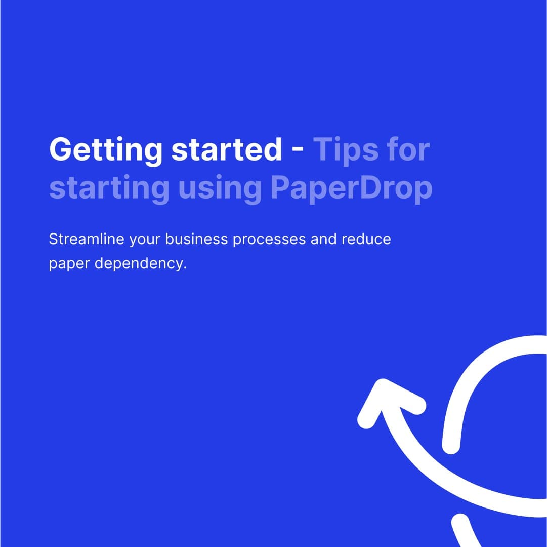 Paperdrop Dashboard