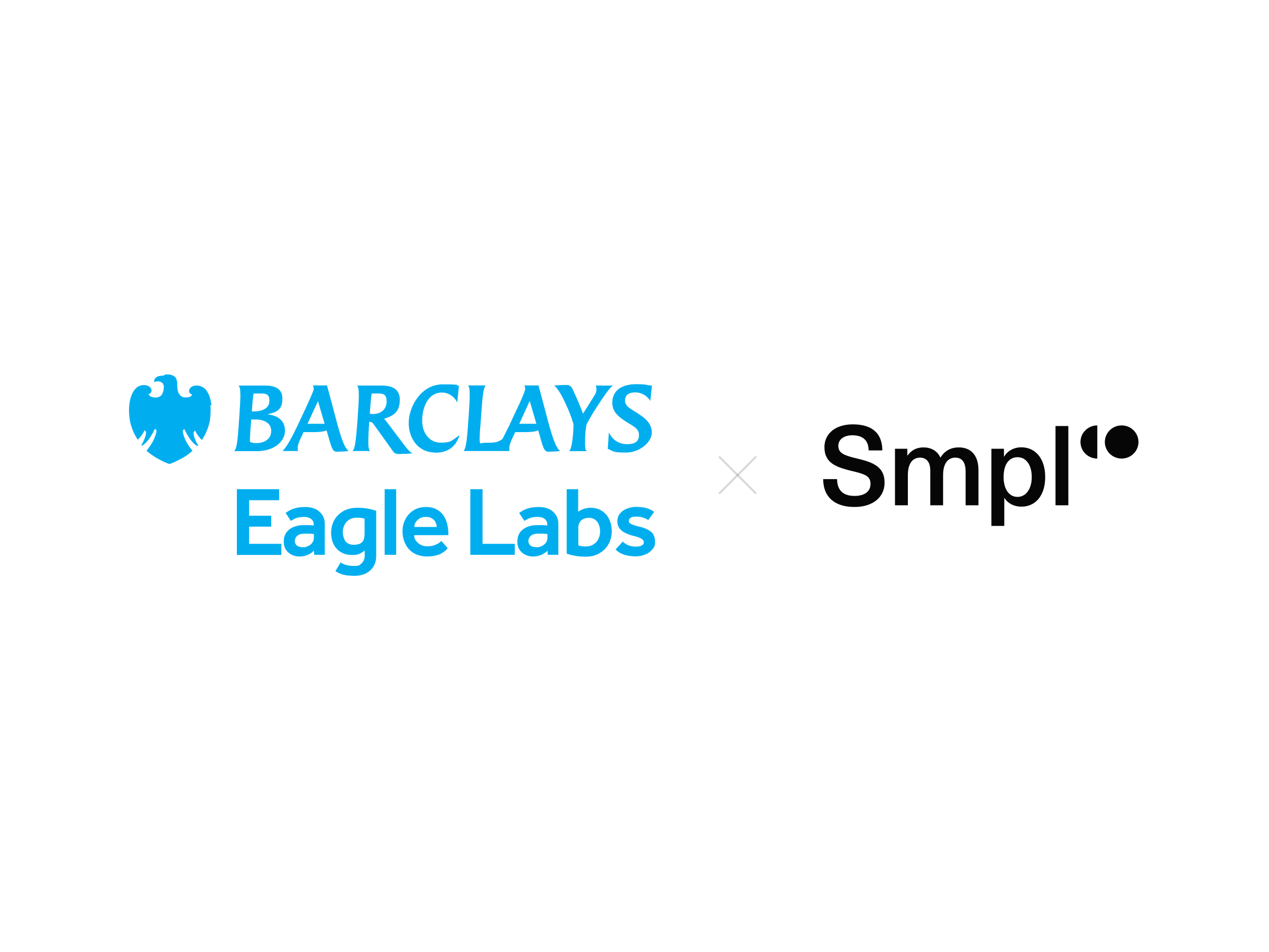 SMPLCO AND BARCLAYS EAGLE LABS LOGOS NEXT TO EACH OTHER